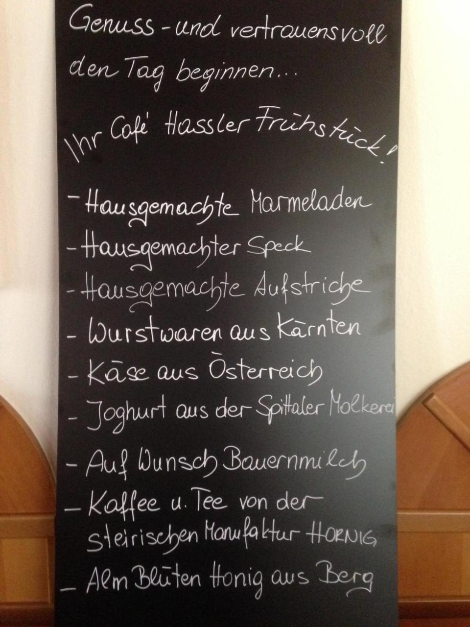 Restaurant - Pension - Café Konditorei Hassler Berg im Drautal Exterior foto